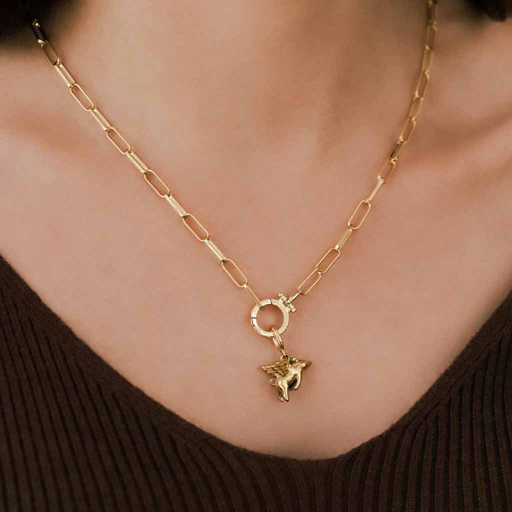 Flying Pig Charm