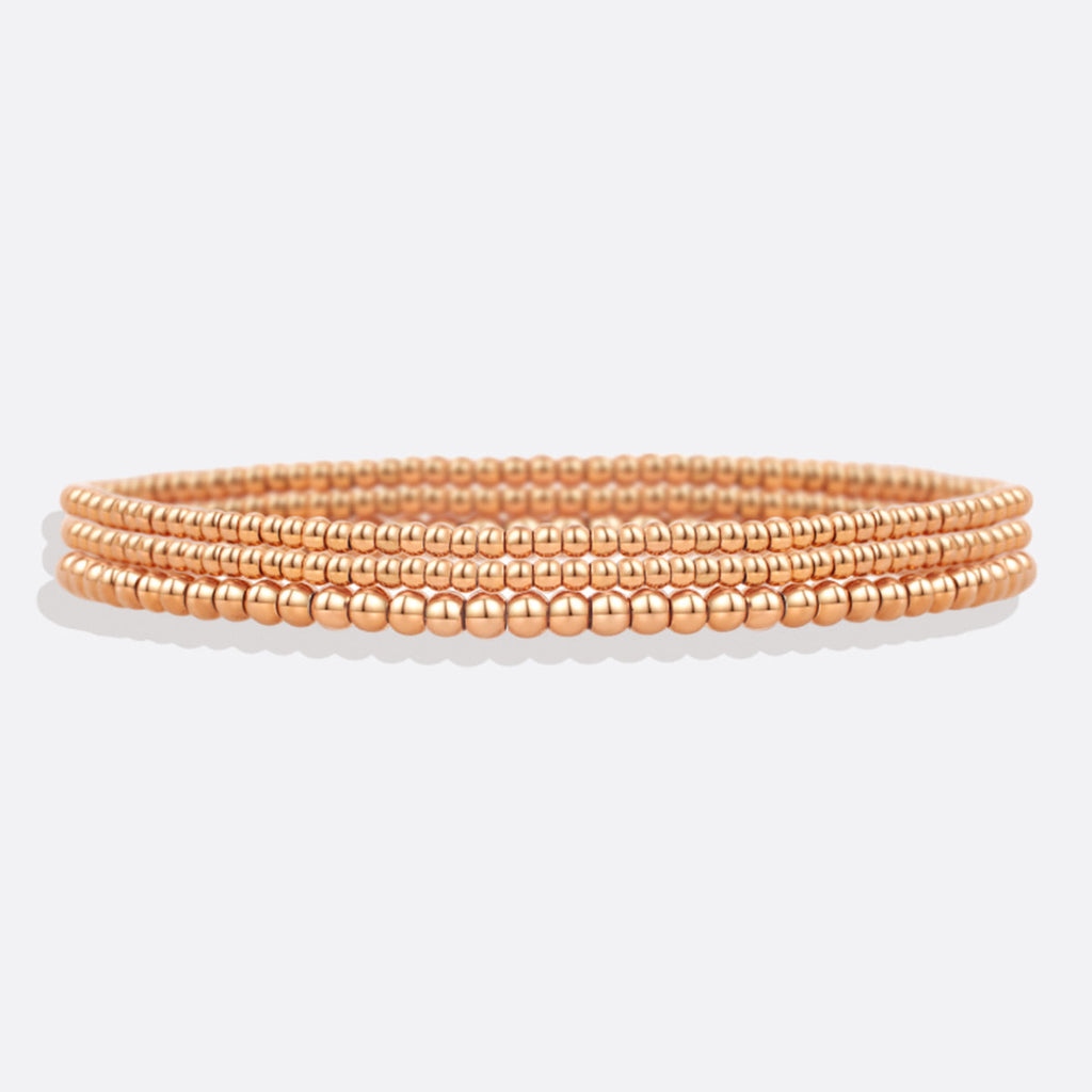Mint & Lily Ensemble de Bracelets à Perles Superposables 322
