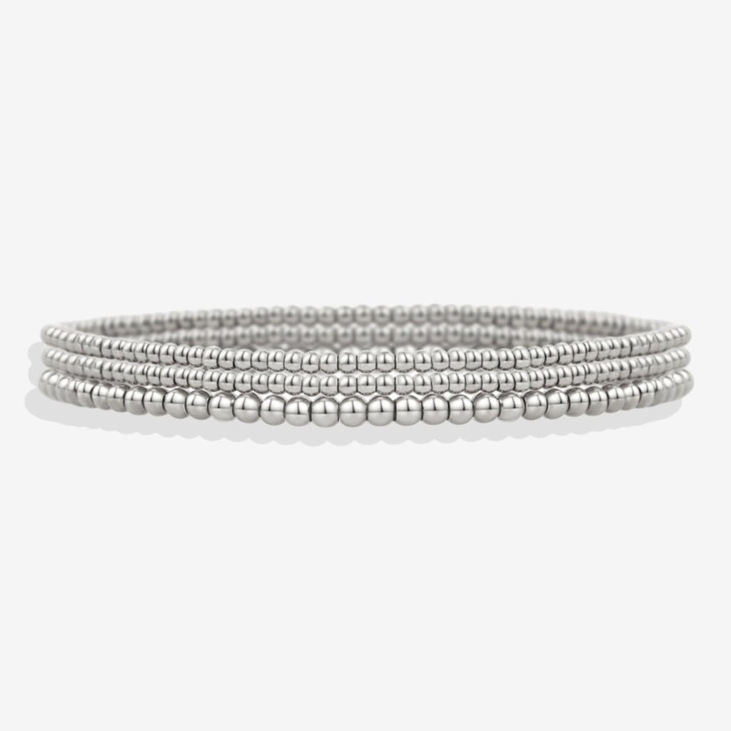 Mint & Lily Ensemble de Bracelets à Perles Superposables 322