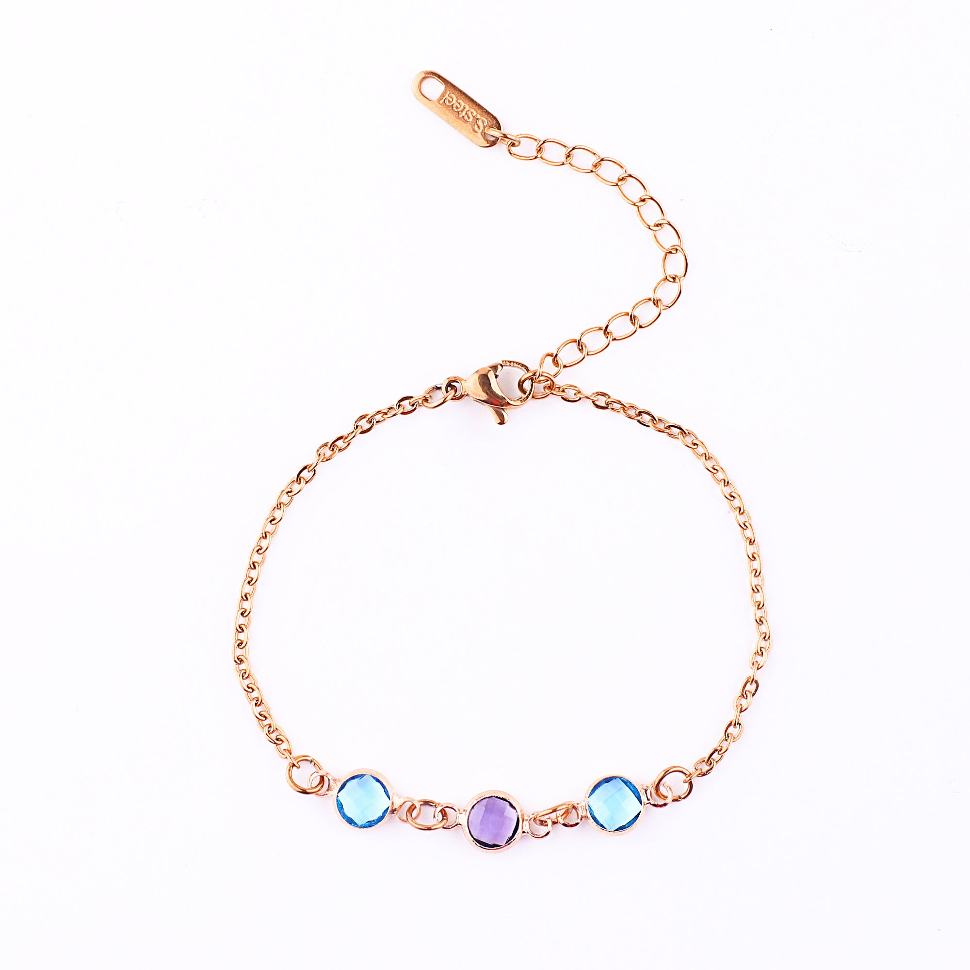 Personalized Birthstone Bracelet