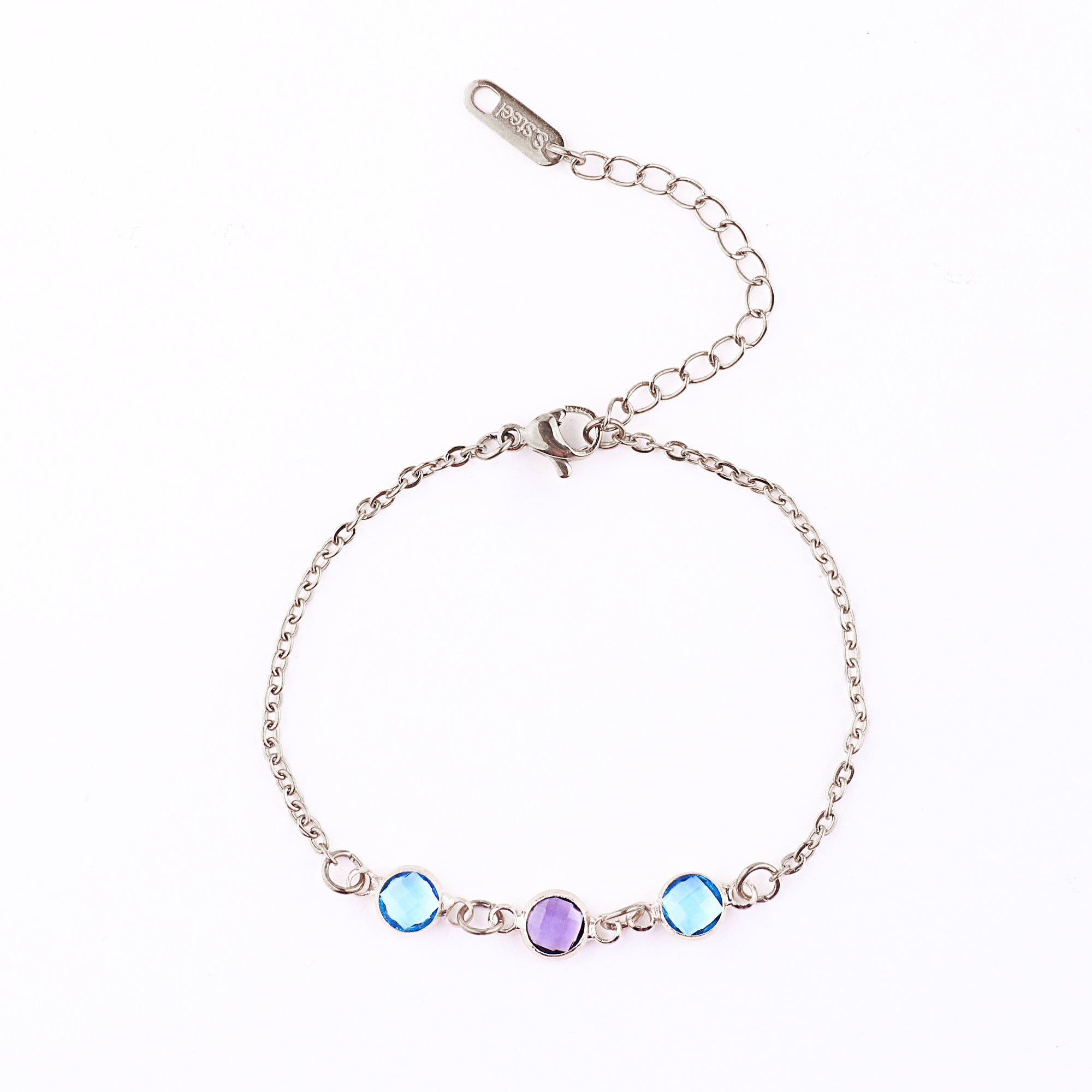 Personalized Birthstone Bracelet