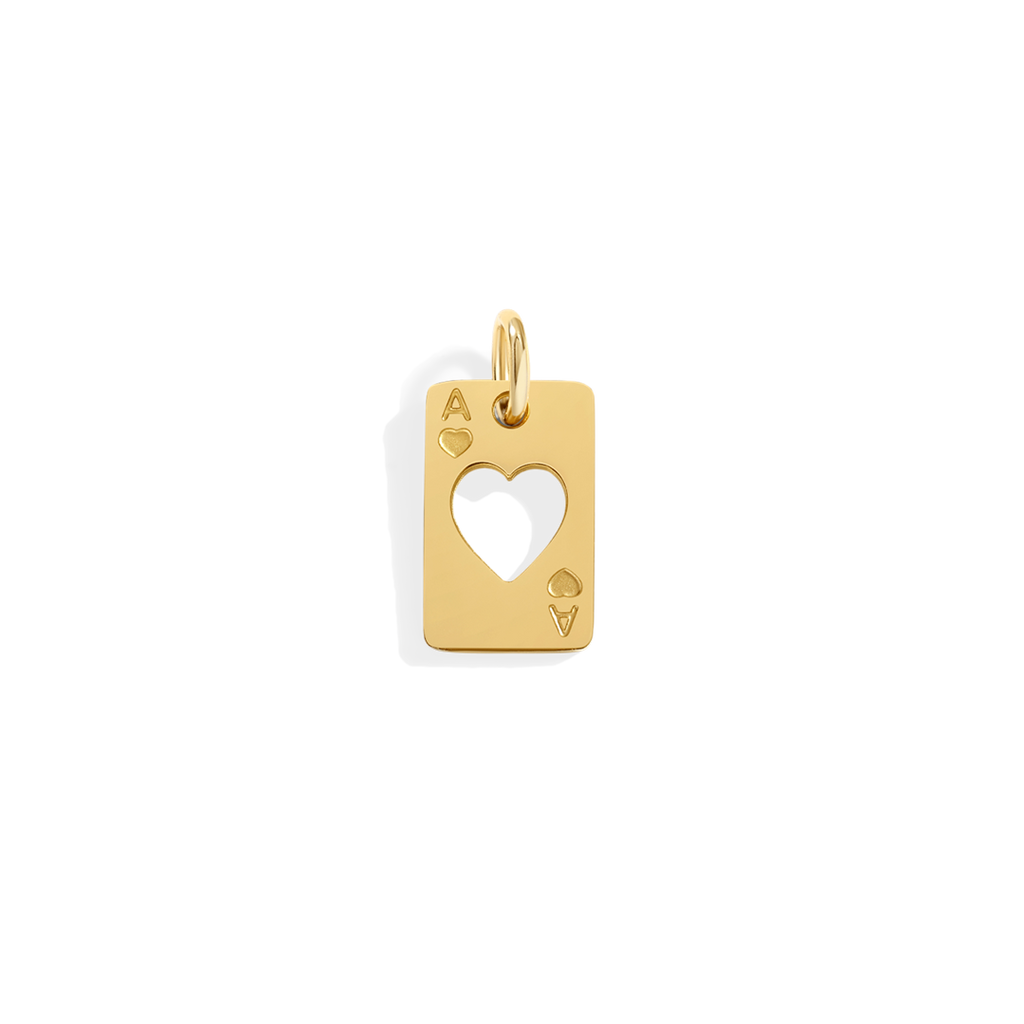 Ace of Hearts Charm