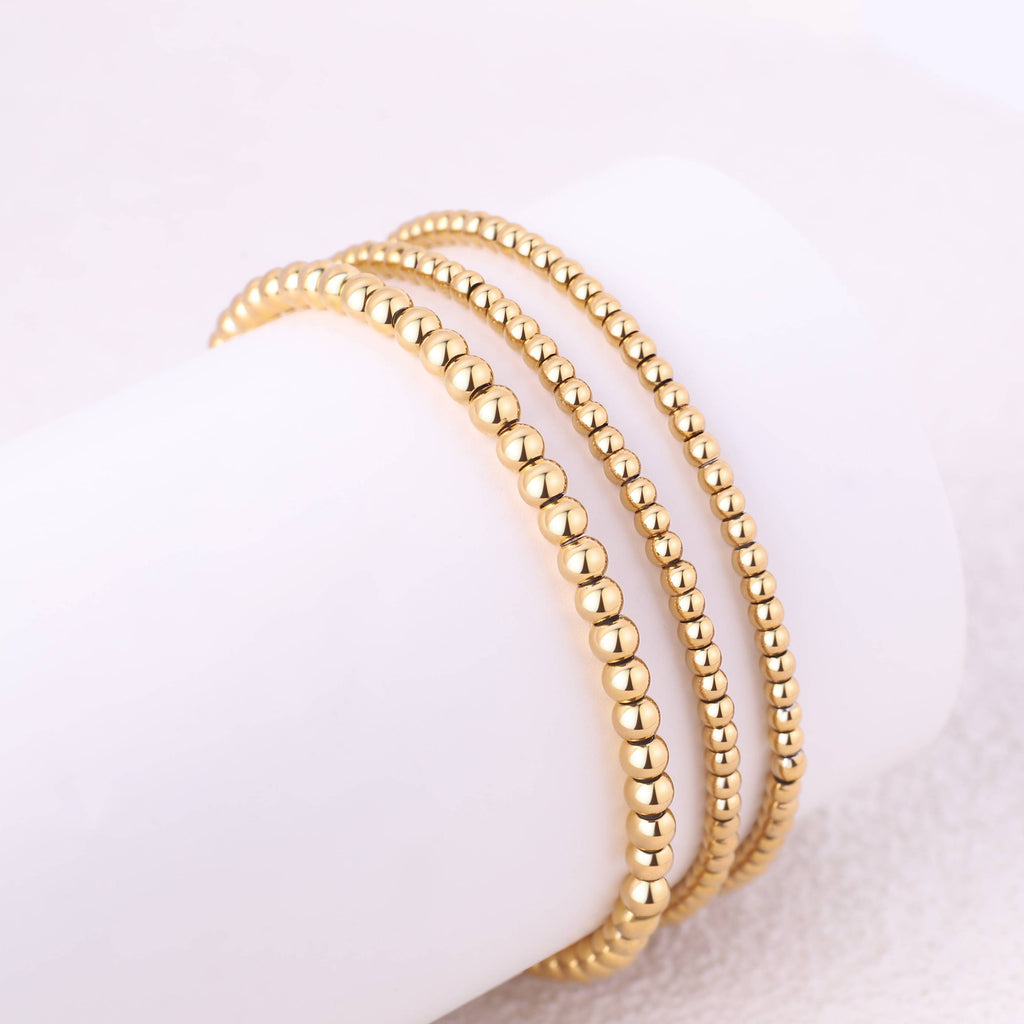 Mint & Lily Ensemble de Bracelets à Perles Superposables 322