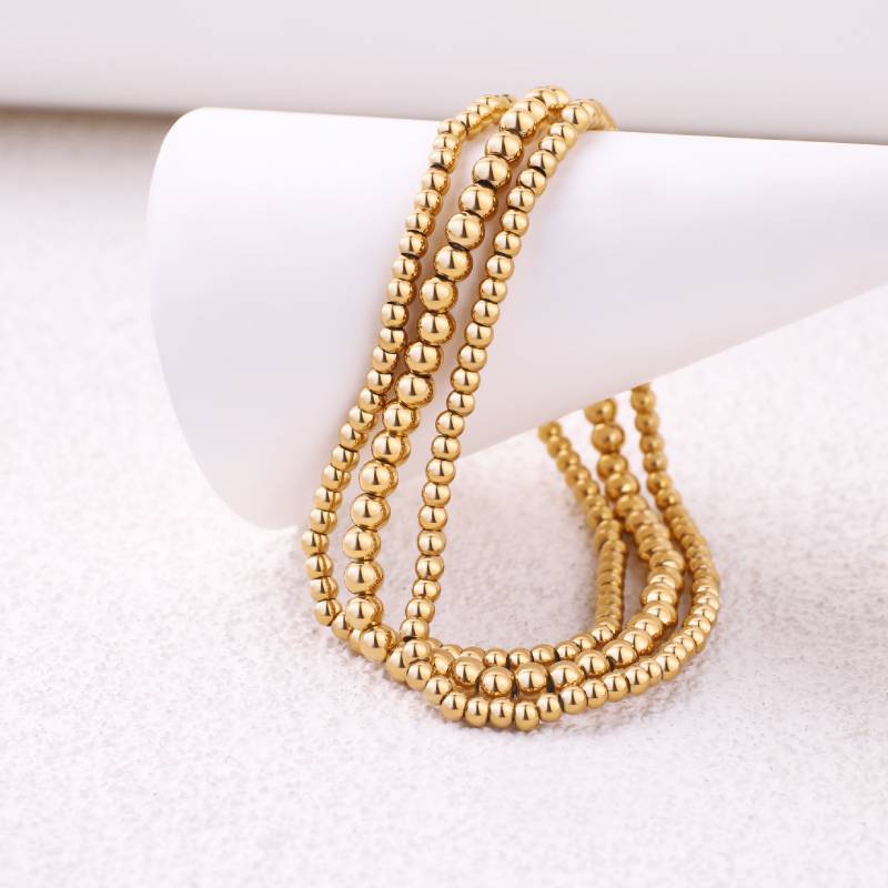 Mint & Lily Ensemble de Bracelets à Perles Superposables 322