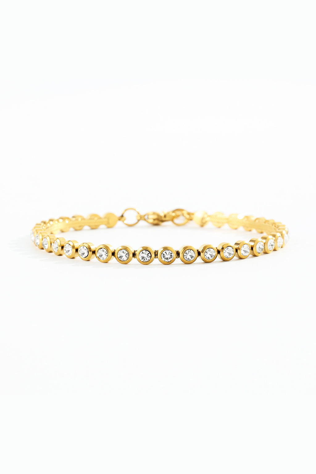 Bezel Tennis Bracelet