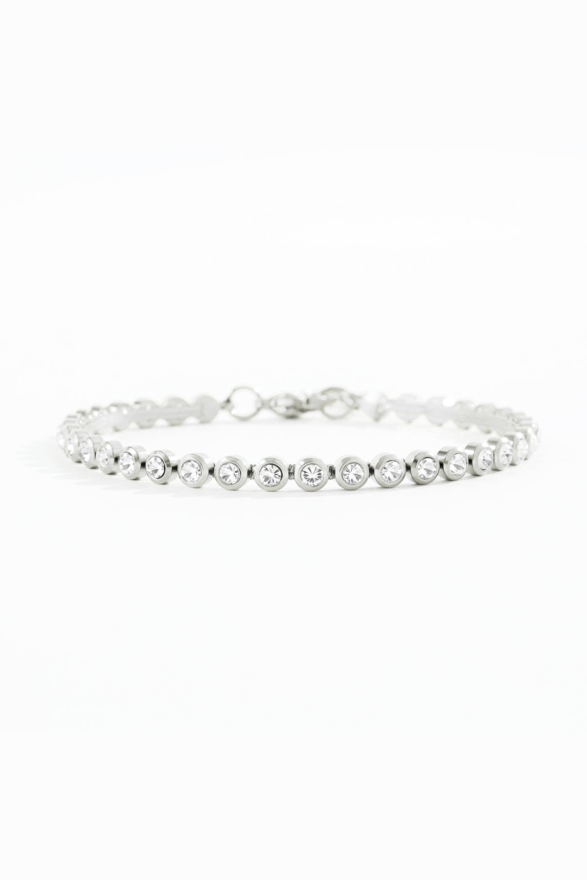Bezel Tennis Bracelet