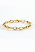 Bold Linked Paperclip Bracelet
