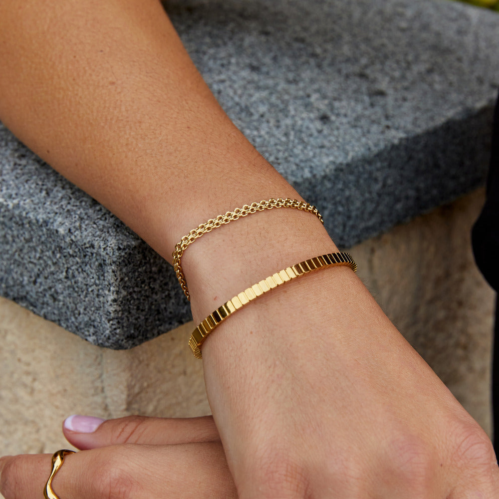 Capri Gold Chain Bracelet