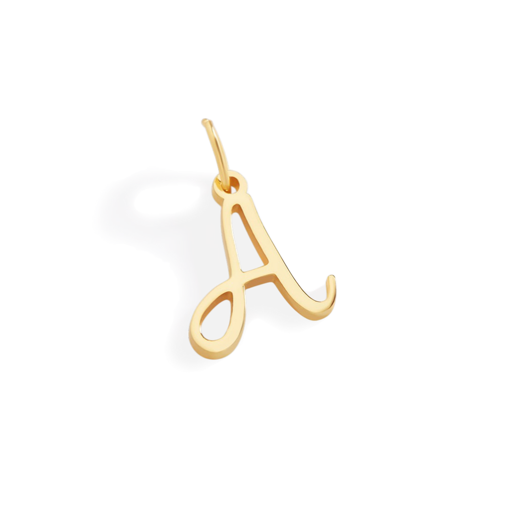 Cursive Initial Charm