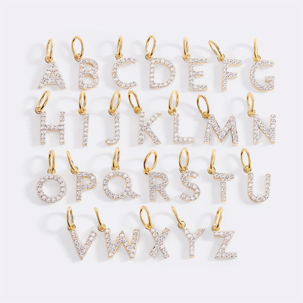 Diamond Initial Charm