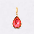 Teardrop Birthstone Charm