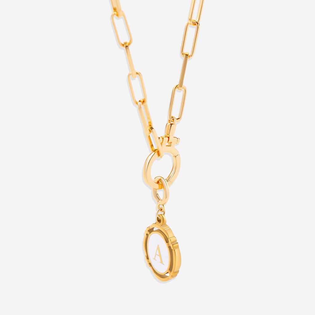 Vintage Initial Charm