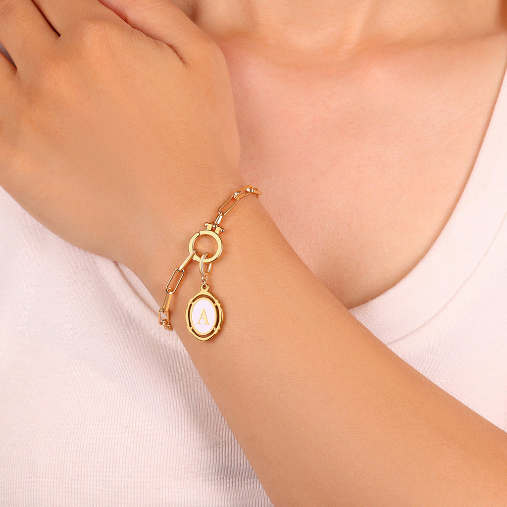 Vintage Initial Charm