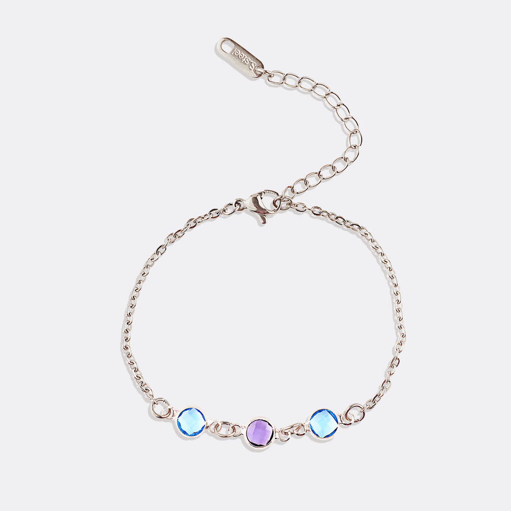 Personalized Birthstone Bracelet