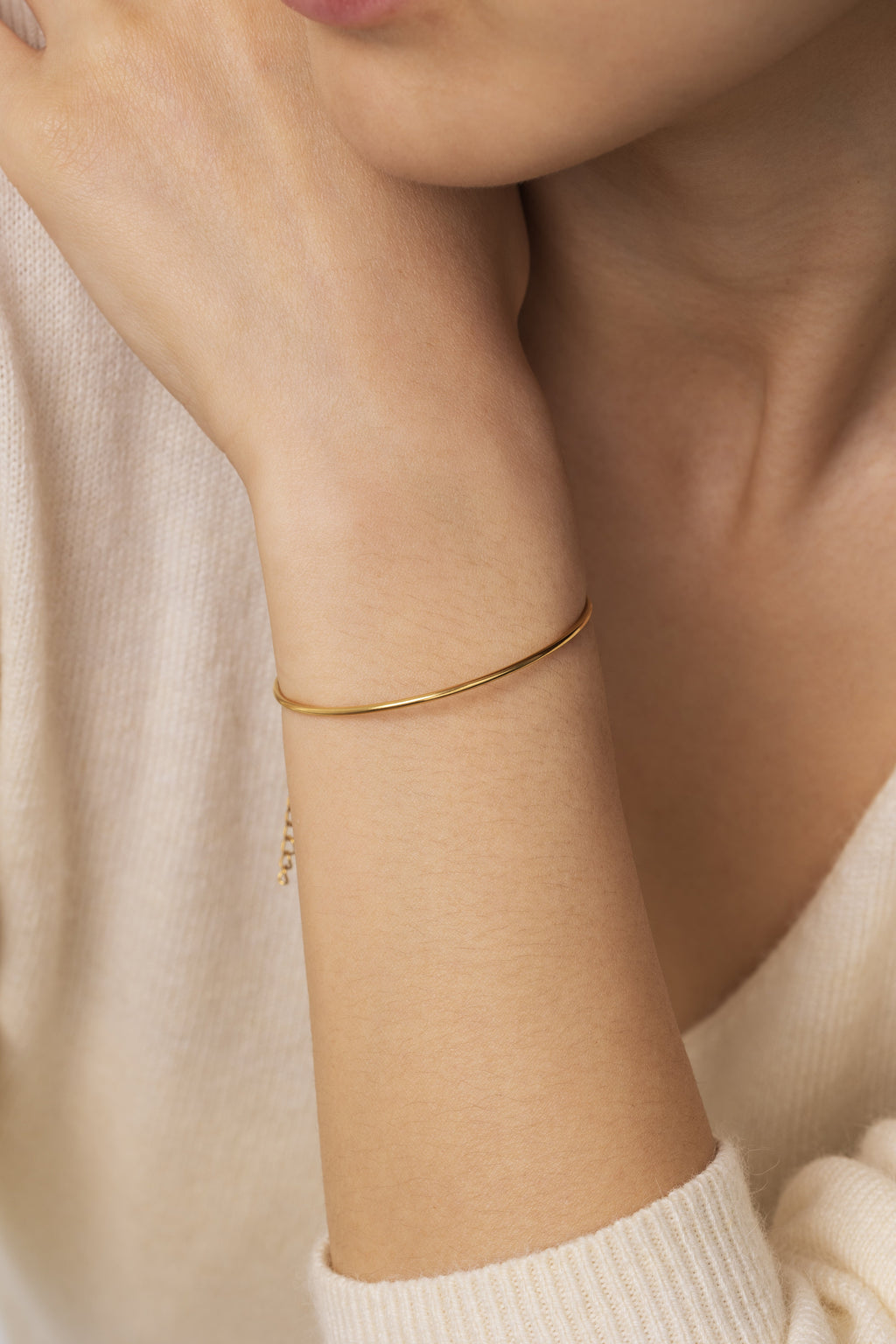 Solid Bar Cuff Bracelet