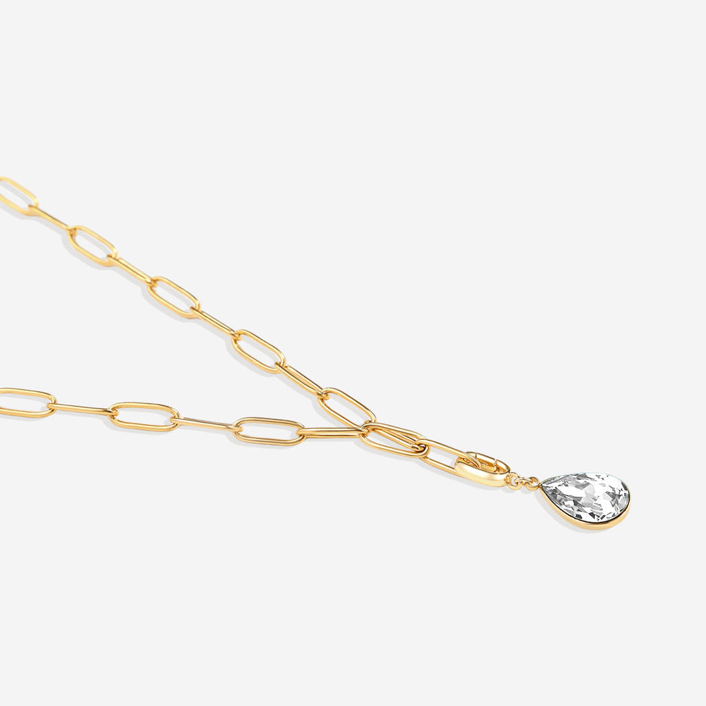 Teardrop Birthstone Charm