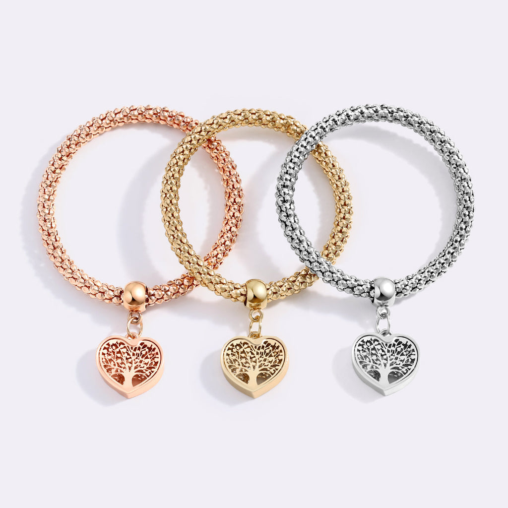 Tree of Life - Limited Edition Heart Charm Bracelet