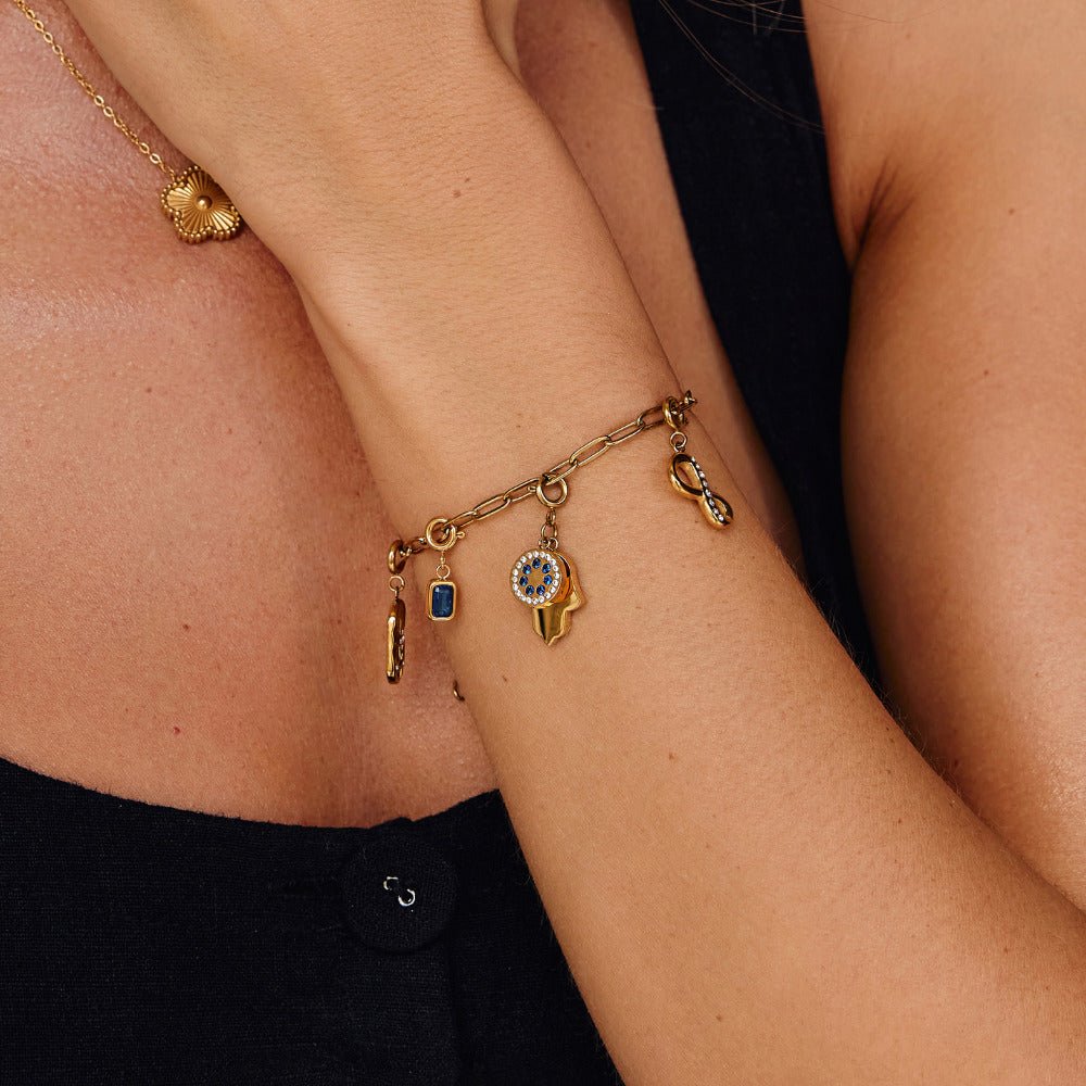 Crystal Hand Charm