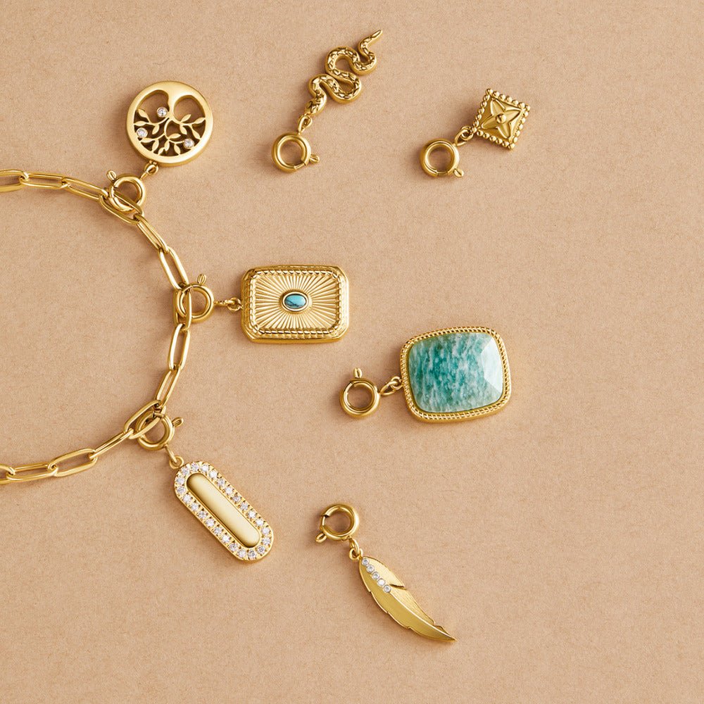 Crystal Ivory Charm