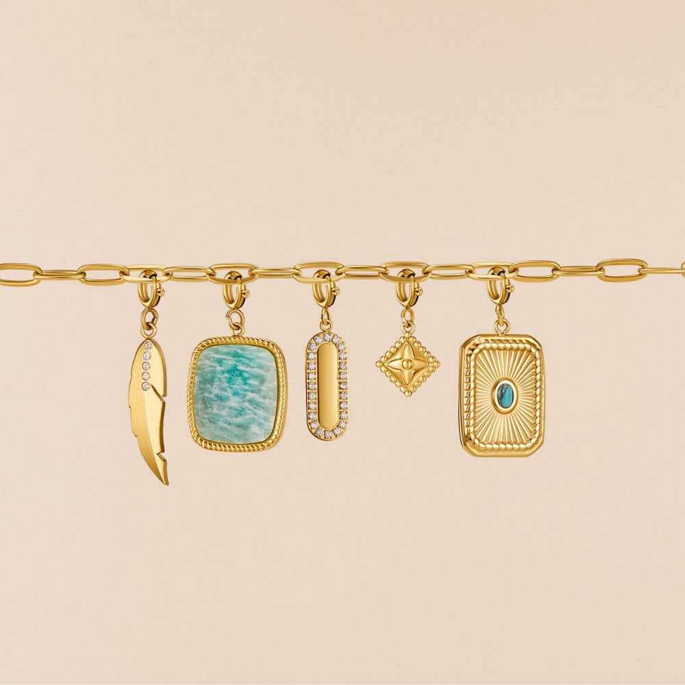 Crystal Ivory Charm