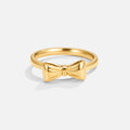 Ellie Gold Bow Ring