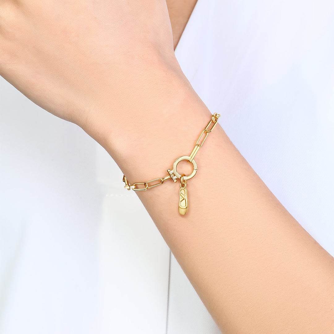 Ballet Slipper Charm