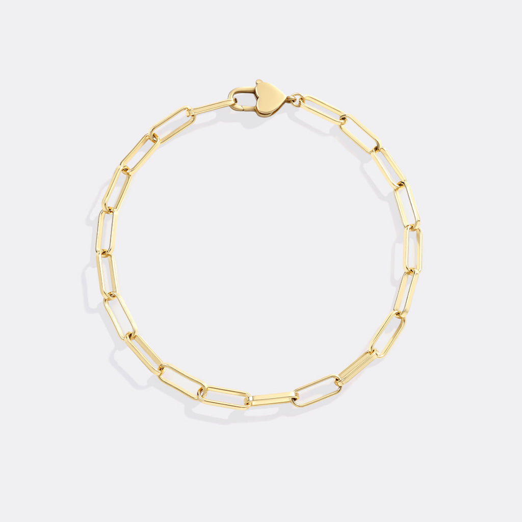 Heart Padlock Bracelet