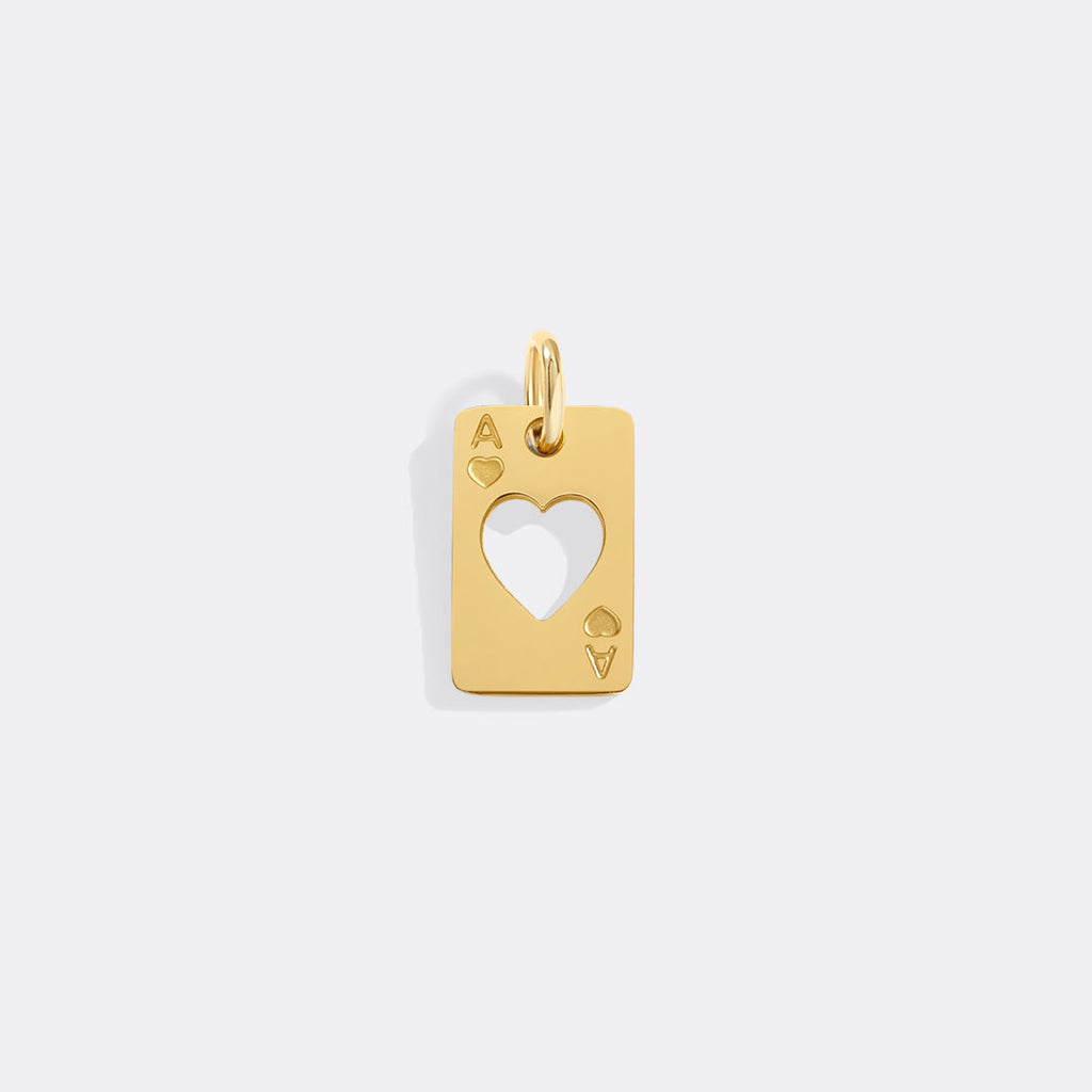 Ace of Hearts Charm