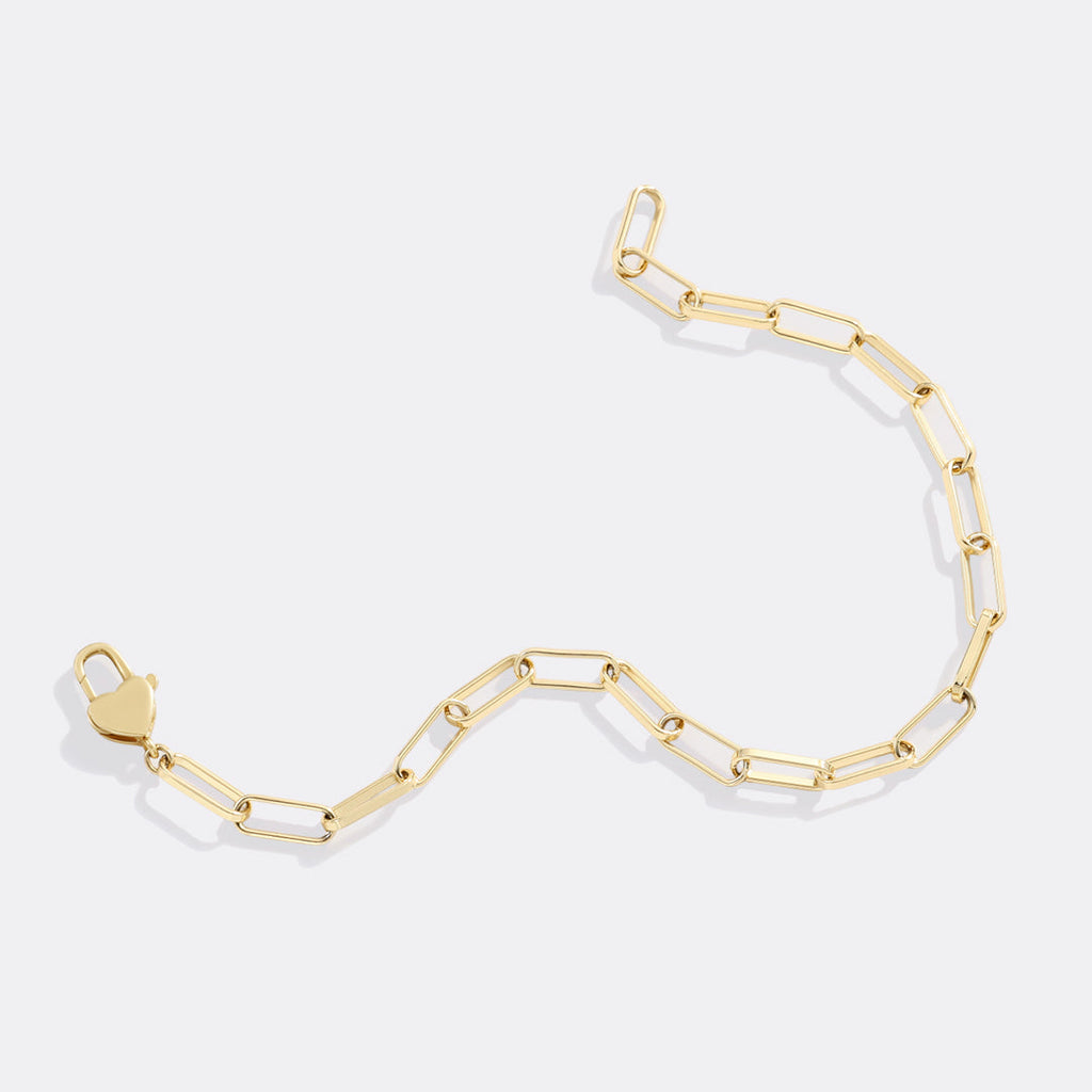 Heart Padlock Bracelet