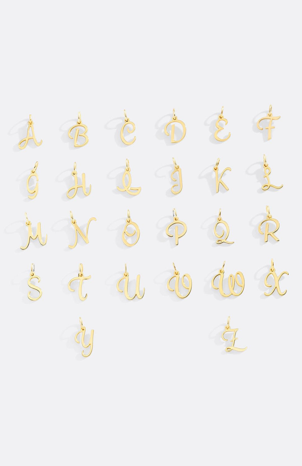 Cursive Initial Charm