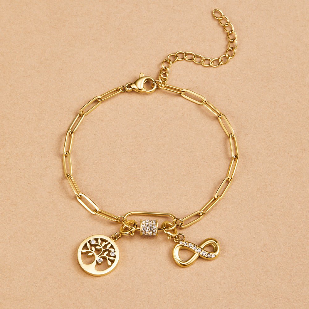Golden Tree Of Life Charm