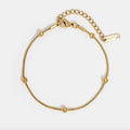 Luna Gold Bead Bracelet