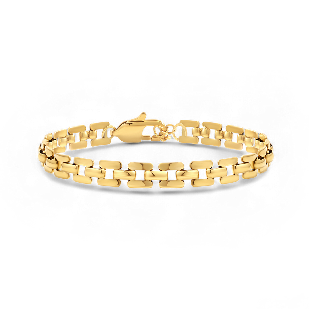 Timepiece Link Chain Bracelet