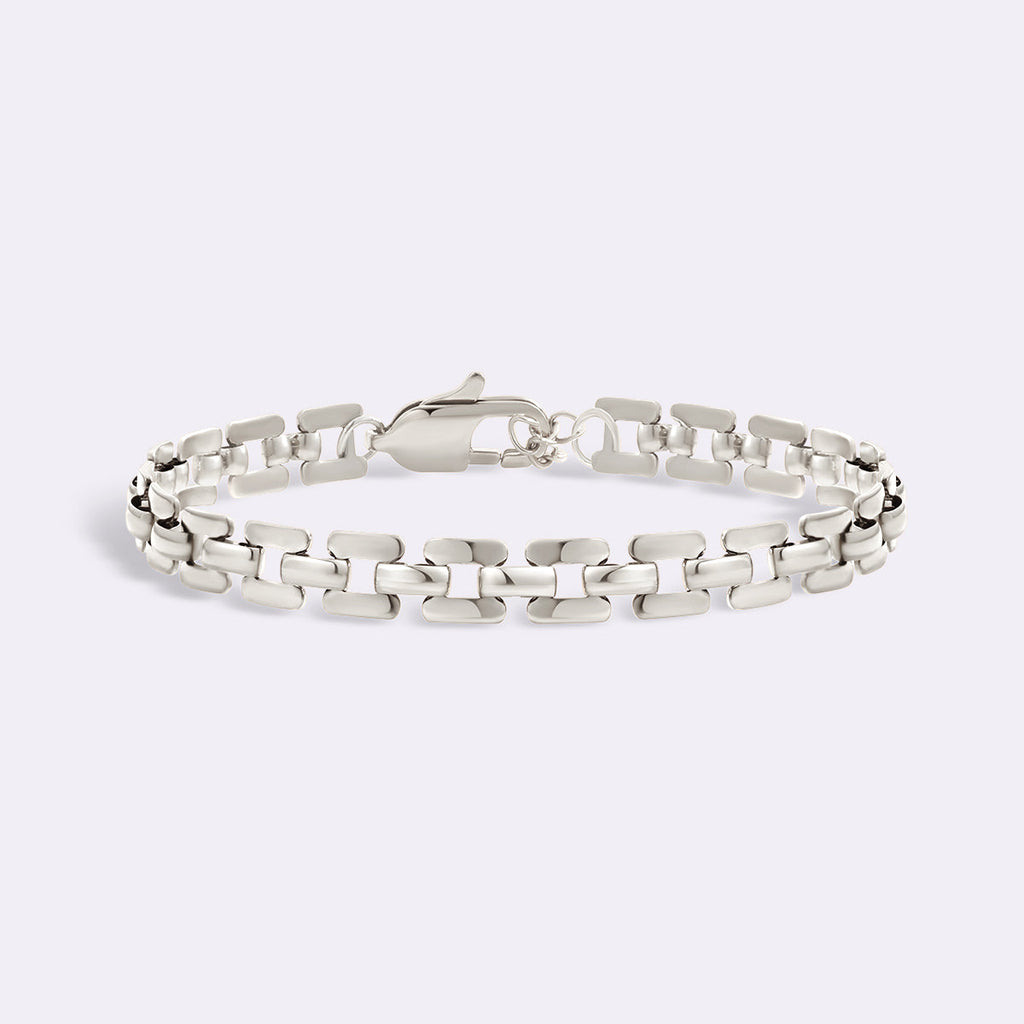 Timepiece Link Chain Bracelet