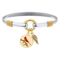 Cardinal - Two-Tone Custom Charm Bracelet