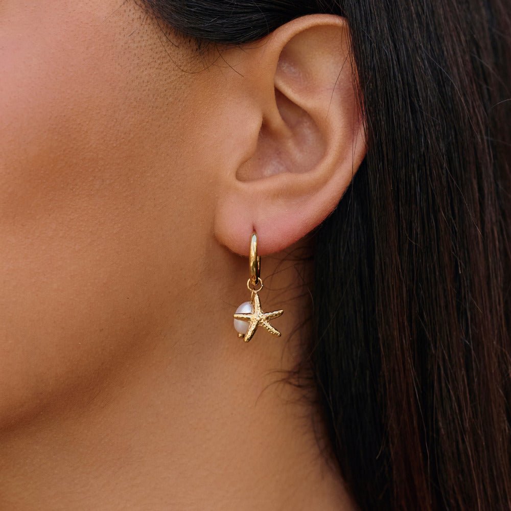 "Under The Sea" Hoop Earrings