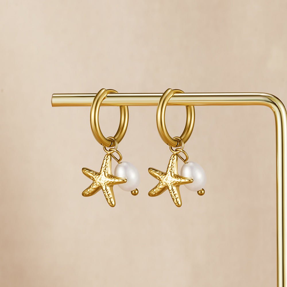 "Under The Sea" Hoop Earrings